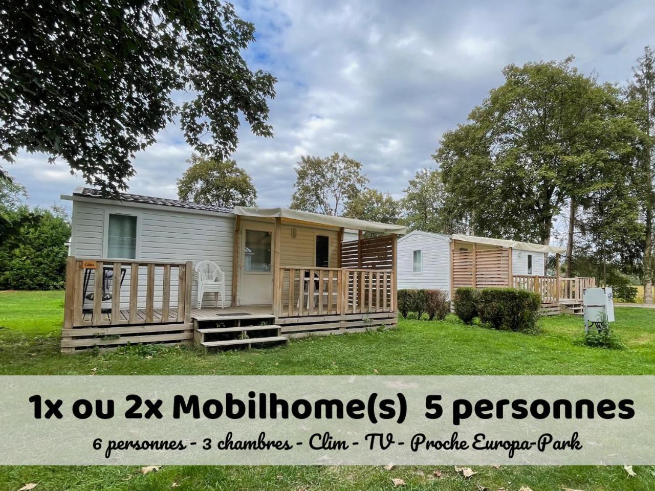 Chez Philippe Et Sylvie - 2 Bungalows Pour 5 Proche Europa-Park Boofzheim 외부 사진